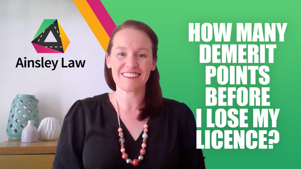 How Many Demerit Points Before I Lose My Licence?