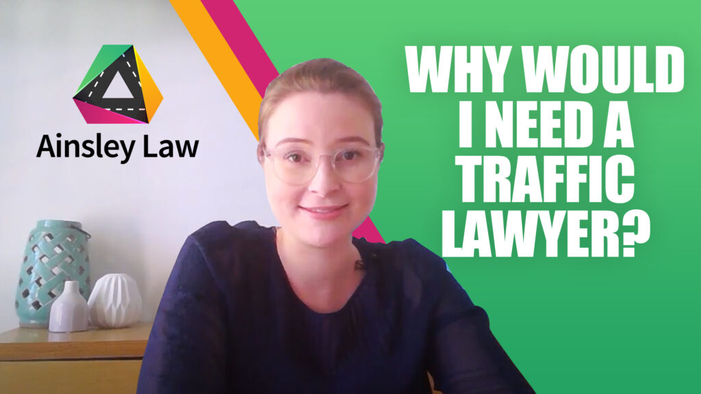 Why Would I Need A Traffic Lawyer?