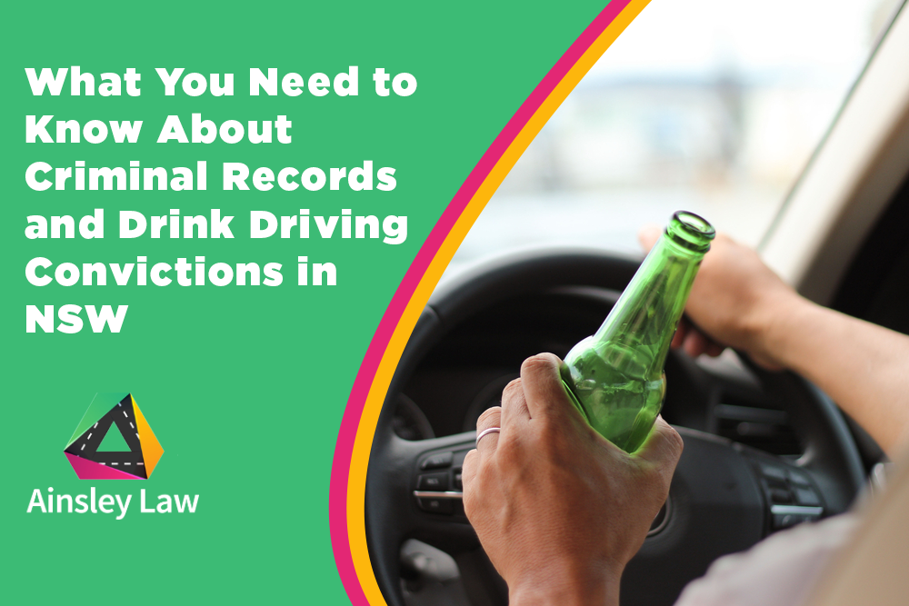 Criminal Records Drink Driving Convictions NSW