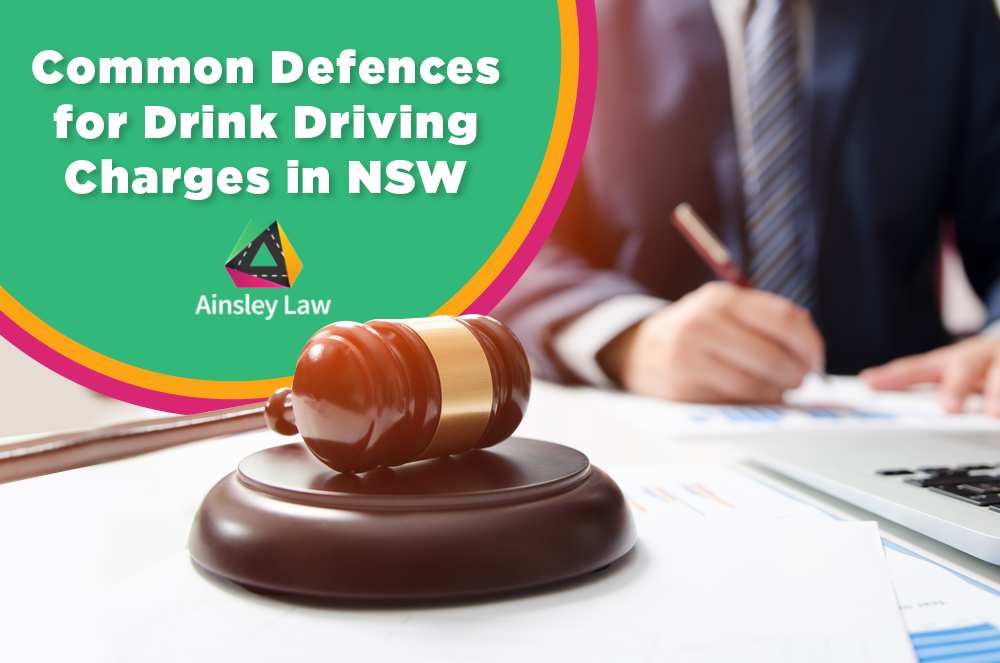 Defences For Drink Driving Charges In NSW