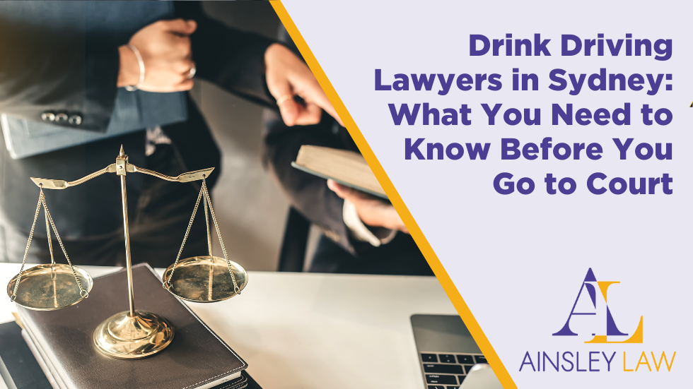 Drink Driving Lawyers in Sydney