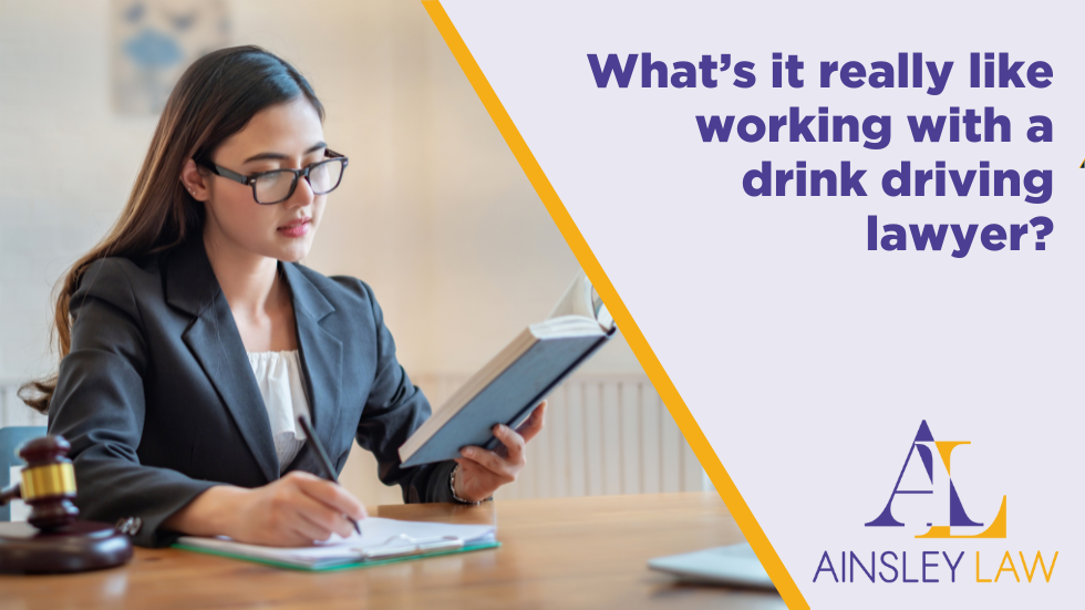 Really like working with a drink driving lawyer