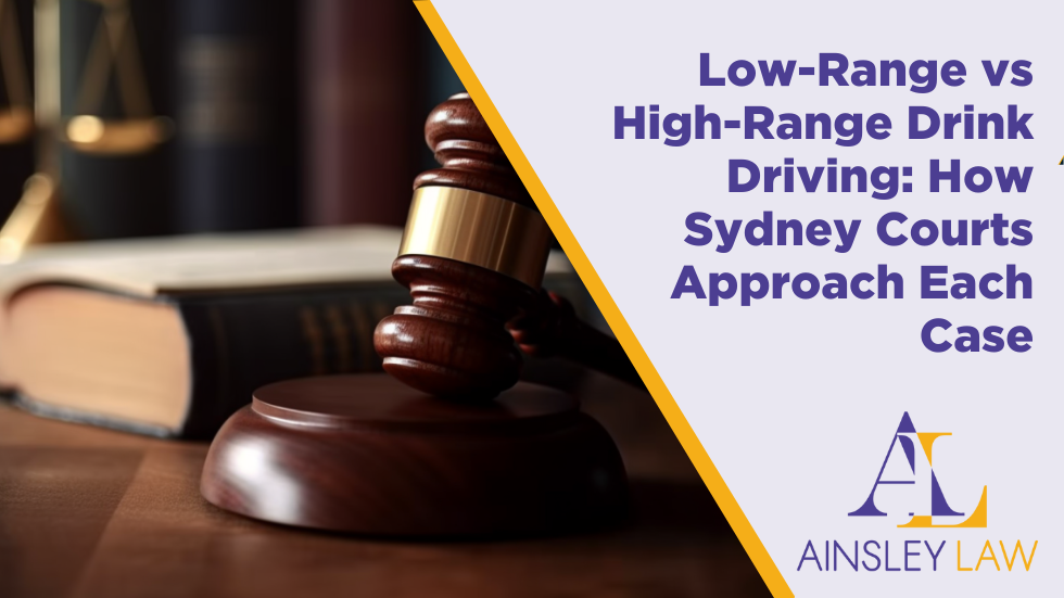 Low-Range vs High-Range Drink Driving