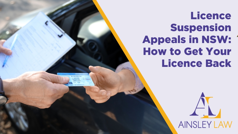 Submitting licence suspension appeal through NSW Local Court online registry